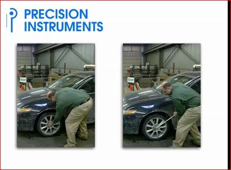 Precision Instruments C4D600F 3/4" Dr. Split Beam Click Type Torque Wrench - 200-600'/lbs