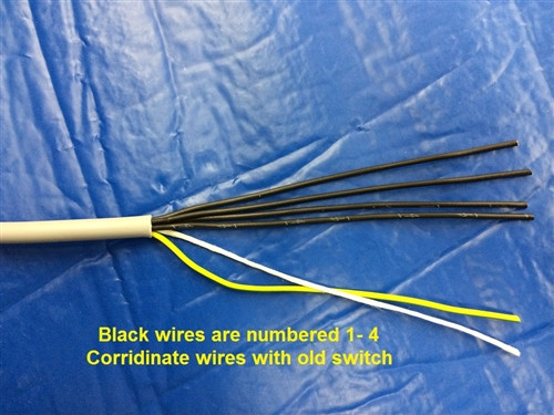 Replacement Switch Cord for Up & Down Control Pendant for Chief S21M