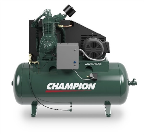 Champion HR15-12 15 HP 120gal Horizontal Champion Advantage Series Air Compressor