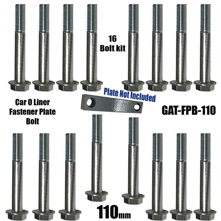 Car O Liner Fastener Plate  Bolt Kit, 110mm - B106