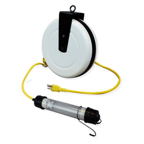 Saftlite 1940-4011 Stubby LED Work Light, 40' Reel