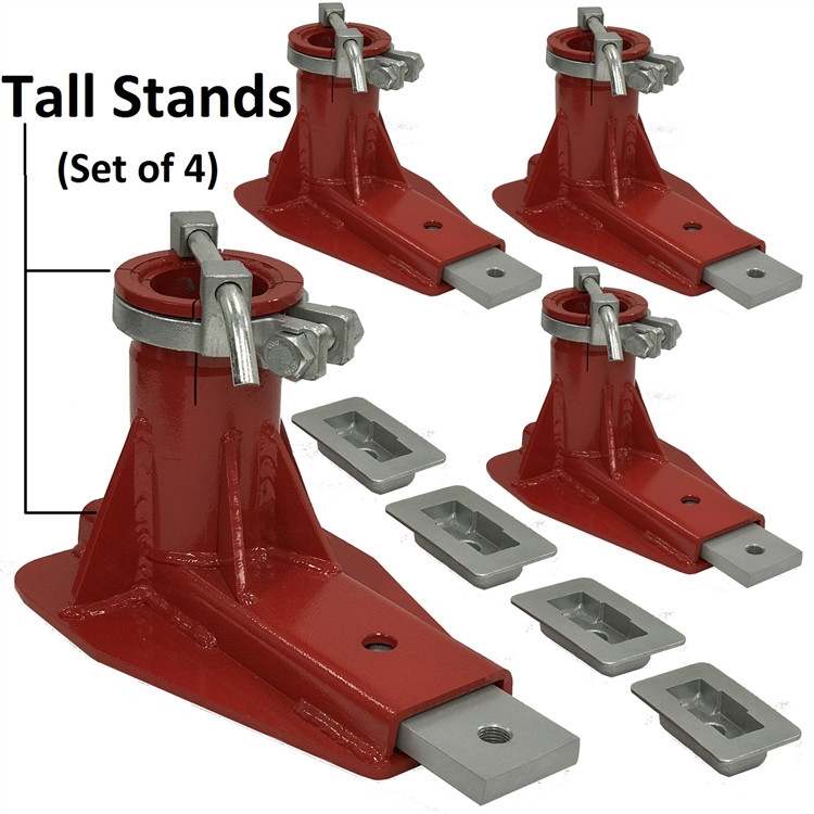Set of 4 Chief Frame Machine Tall Anchoring Stands Replaces Chief p/n 702066 - b