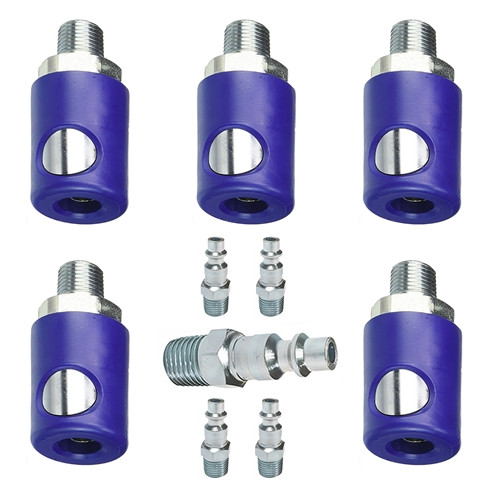 Prevost IRC061251 Coupler 1/4 '' Male NPT M-Style QTY 5