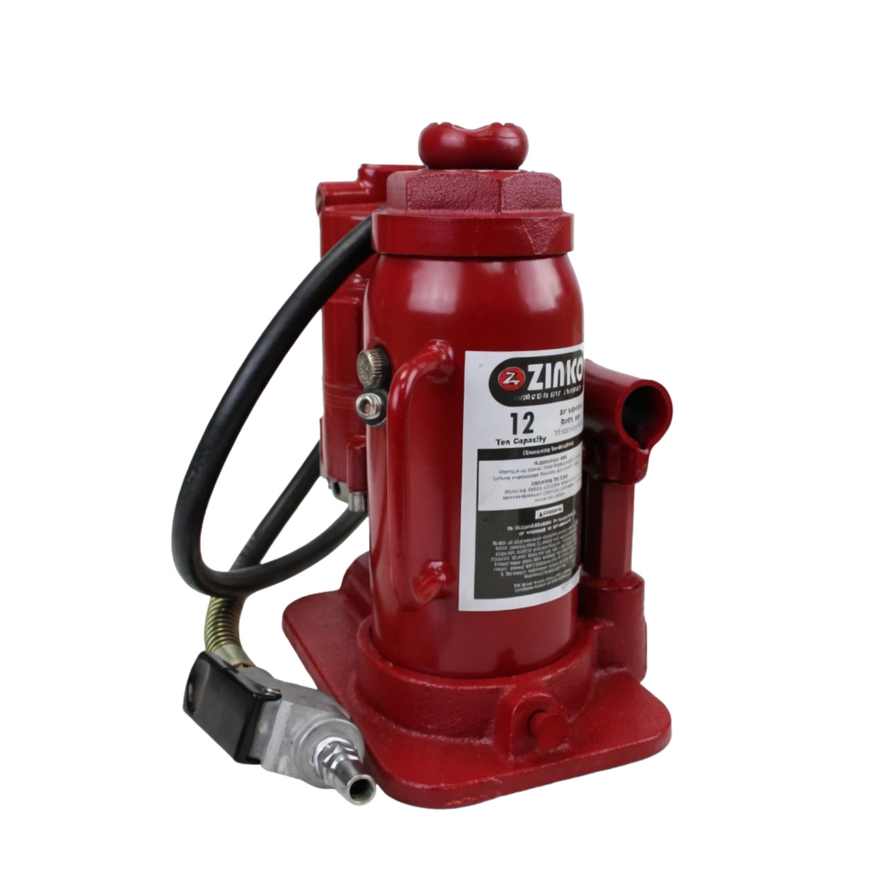 Zinko ZABJ-12C3 12ton Air Manual Bottle Jack