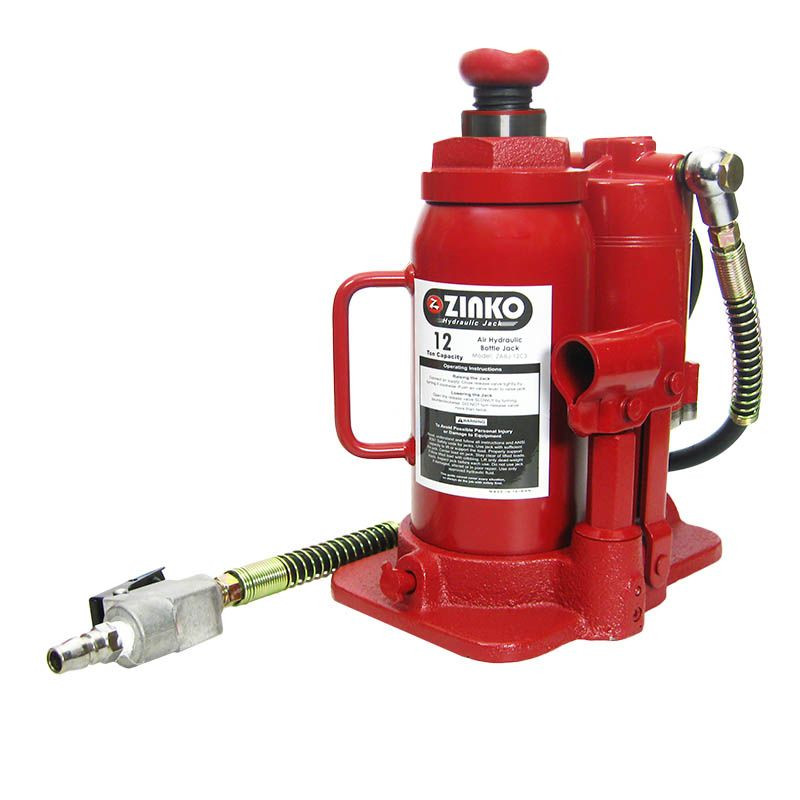 Zinko ZABJ-12C3 12ton Air Manual Bottle Jack