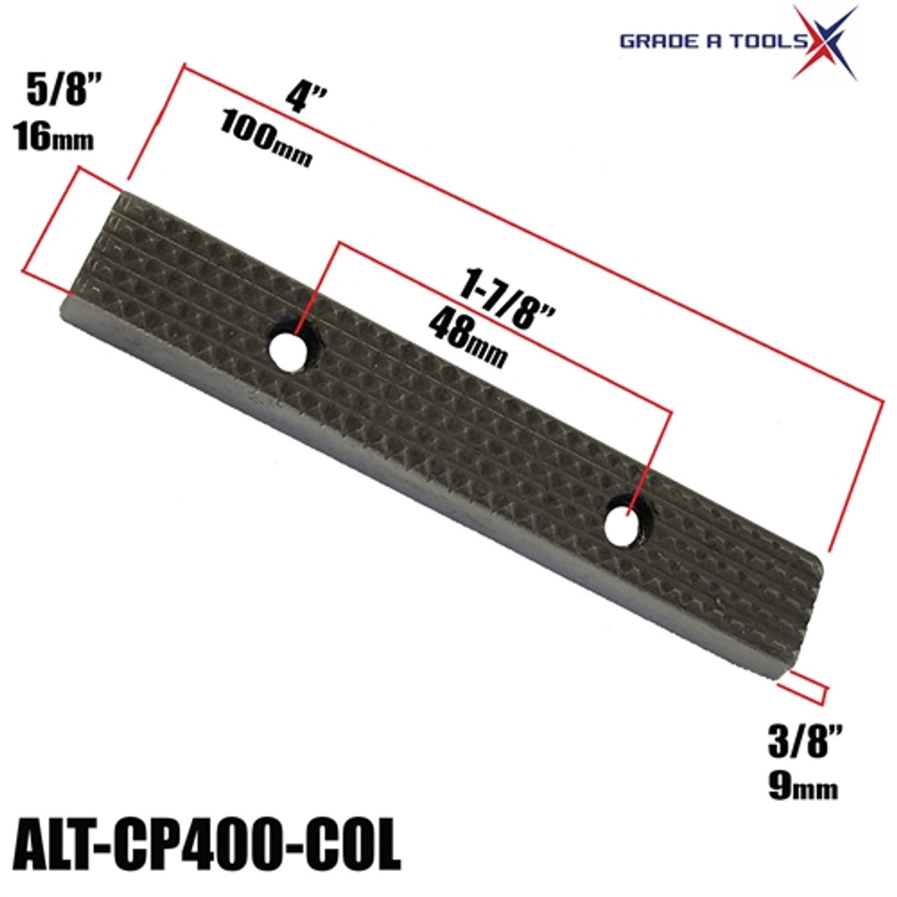 Car o liner 4" Frame anchoring Clamp Grip plates jaws for bench racks, Quick 42, Speed K2 Car o liner 4" Frame anchoring Clamp Grip plates jaws for bench racks, Quick 42, Speed K2