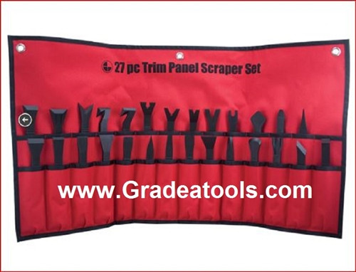 DentFix 623TPS 27pc Trim Panel Scraper w/Pouch
