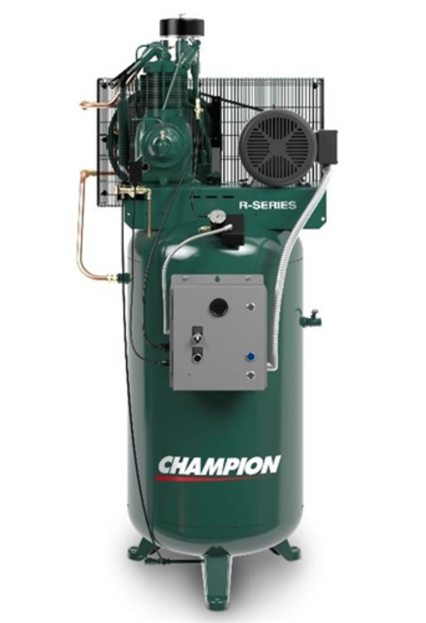 Champion VR2-8 2 HP 80gal Vertical Tank Simplex Air Compressor