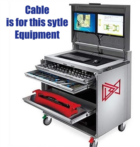 Chief Laser lock measuring system scanner cable 7 to 7 pin compare to chief part# P/n 788032 A3