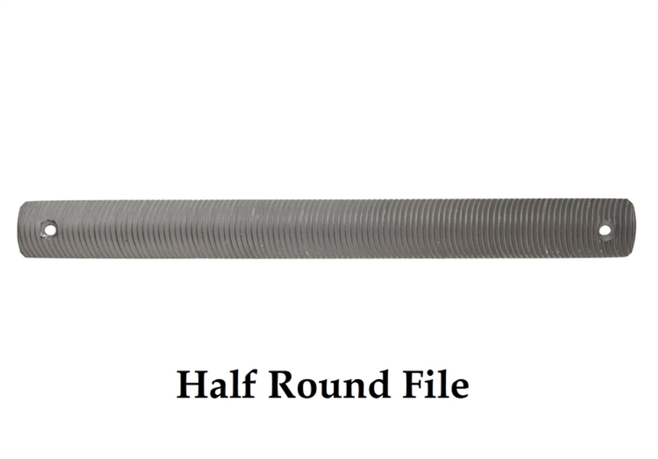 Flex File Round 14" Shell,  8 Tooth, For  Auto Body Repairs