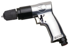ATD Tools 2143 3/8" Reversible Air Drill with Keyless Chuck