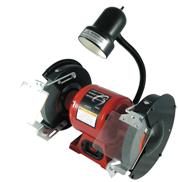 Sunex 5002A 8" Bench Grinder with Light