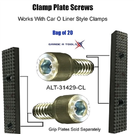 Car O liner Clamp Plate Screws - Bag Of 20