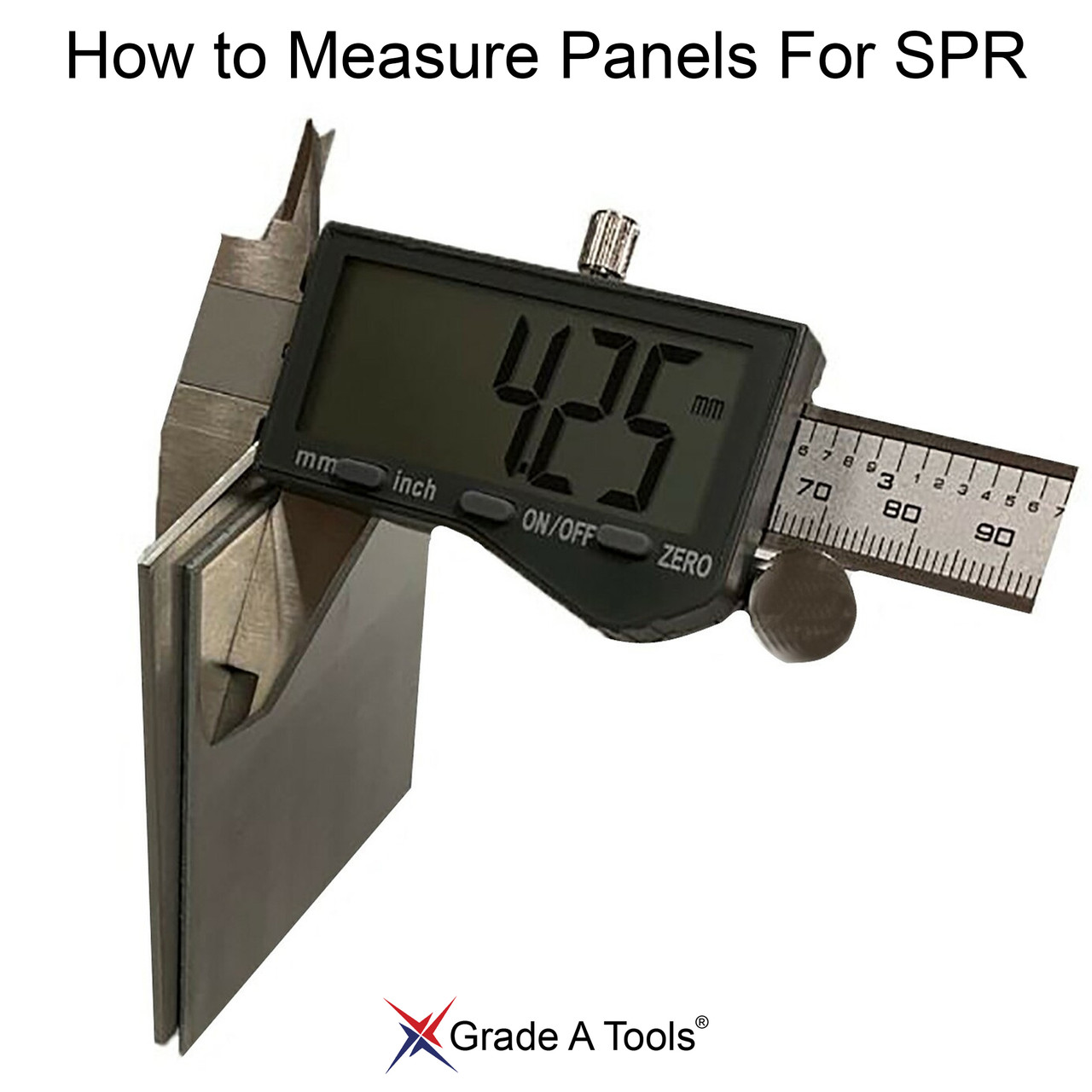 How to measure rivets