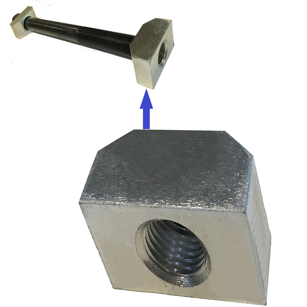 Threaded Wedge Nut for Car O Liner Truck Clamp Bolt