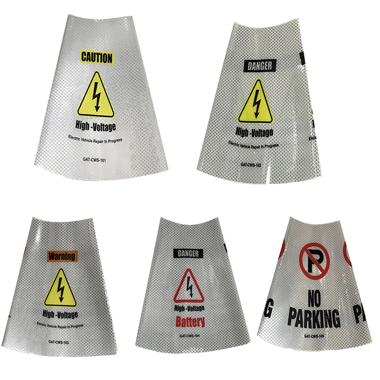 Electric Vehicle Repair Safety Cone Package 510-6