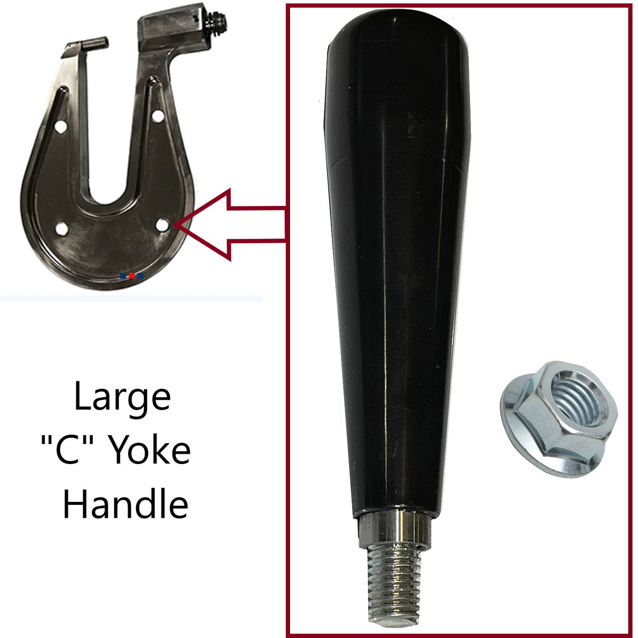 Handle for SPR-12 Self Piercing Rivet Gun  "C" Yoke