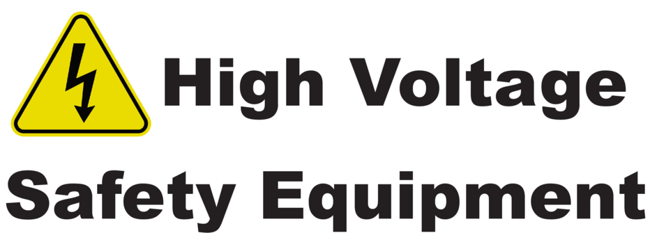 Electrical Vehicle Repair Safety Cabinet Sticker