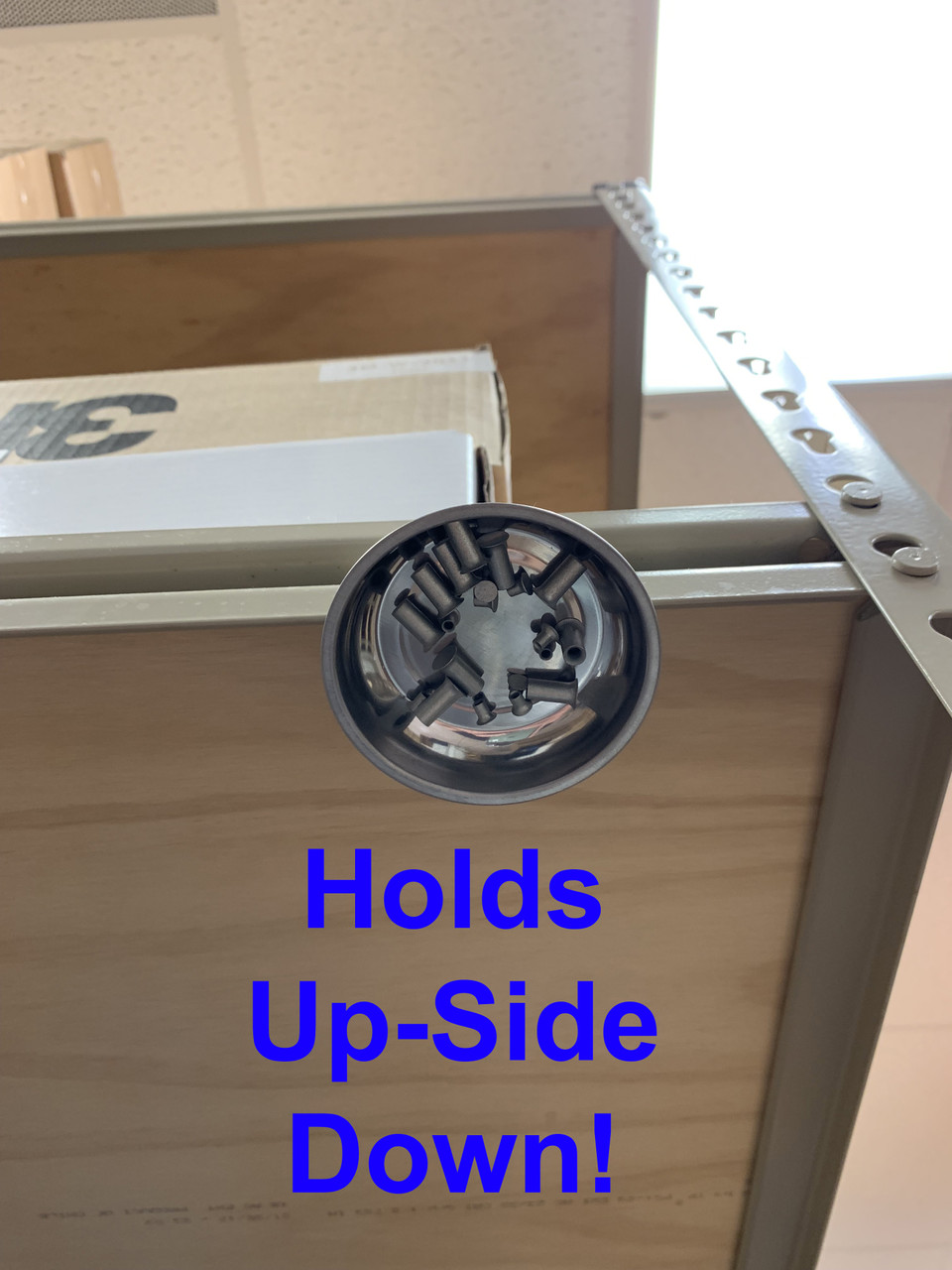 3” Magnetic Bowl Trays - Rivets - bolts - nuts - Parts Organizer