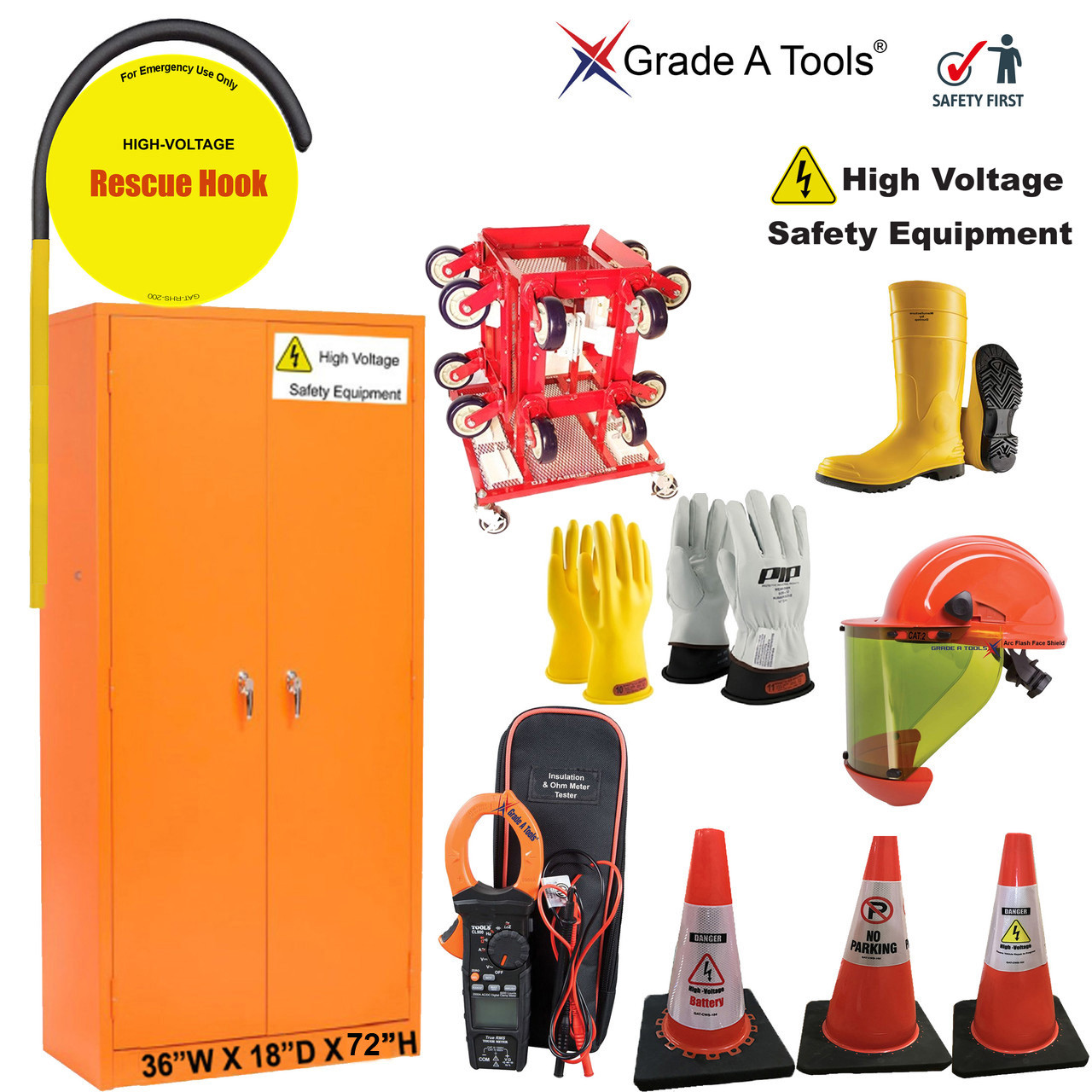 Grade A Tools EV Safety Cabinet