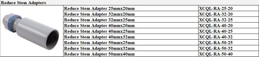 Champion Reducing Stem Adapter Connector 534