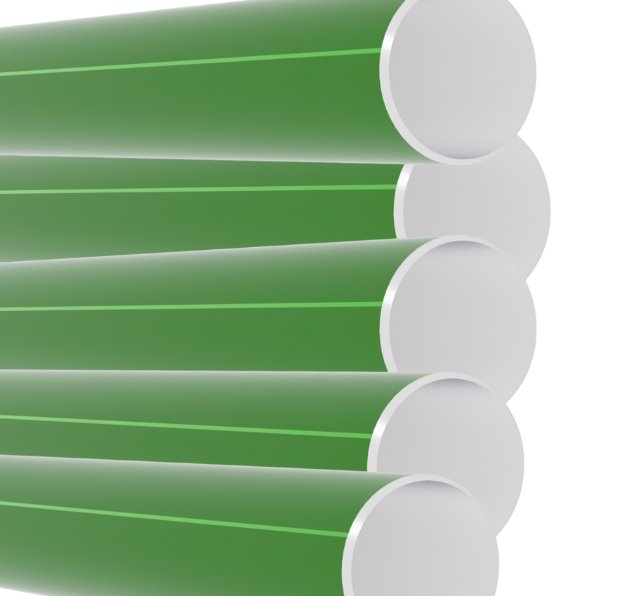 Champion Compressed Nitrogen Piping Tubing - Green