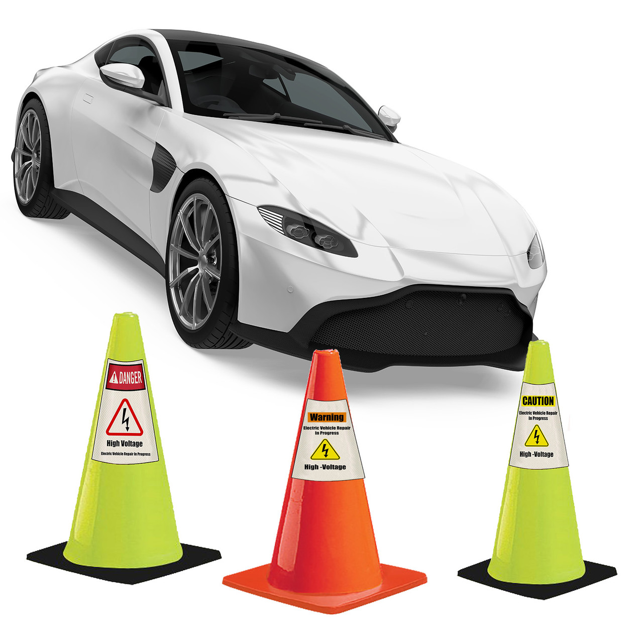 Cone Collar Kit for EV-Repair Centers  B