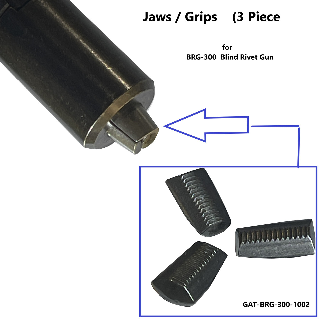 Jaw - for BRG-300 Blind Rivet Gun -A