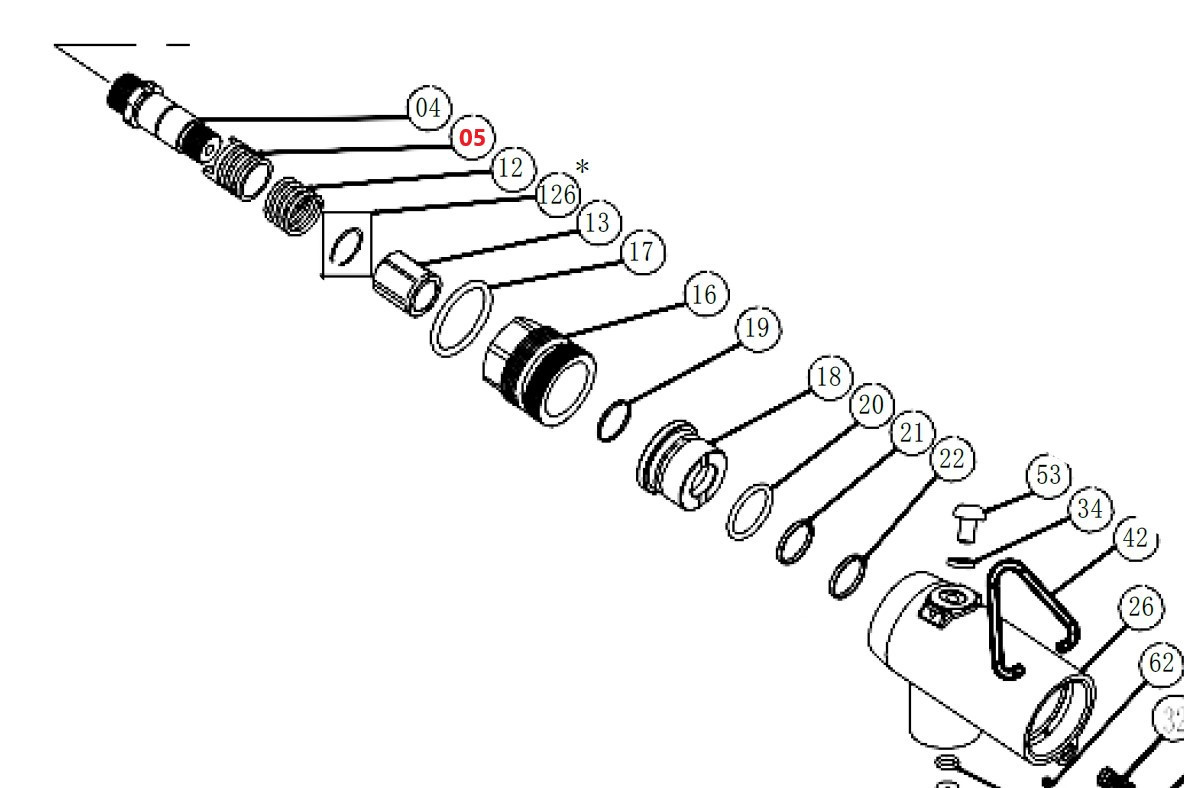 Jaw guide lock - for BRG-300 Blind Rivet Gun sas