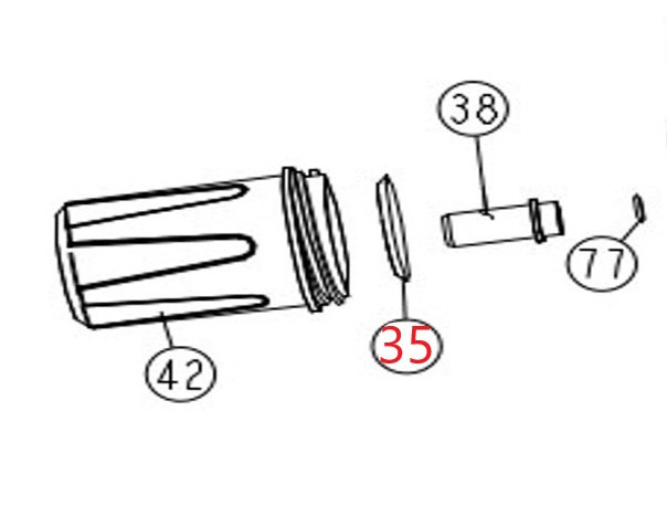 Cushion - for BRG-600 Blind Rivet Gun BB