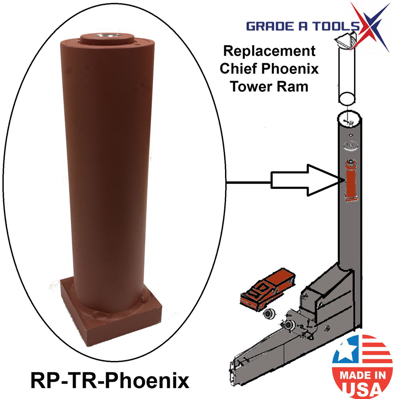 Replacement Chief Phoenix Frame Machine Tower Ram A