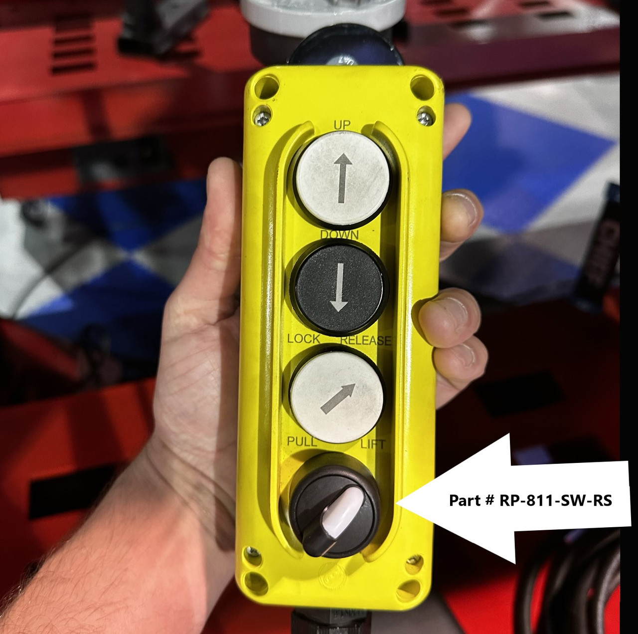 Chief  Frame Machine Pendant Switch - Lift & Pull Selector switch  C