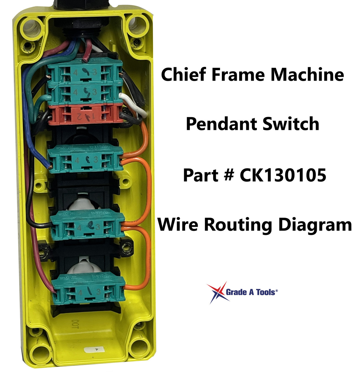 Chief  Frame Machine Pendant Switch - Up & Down E