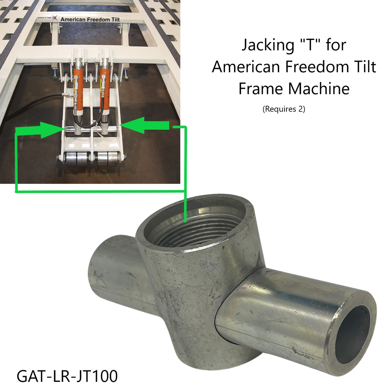 Frame Machine lift Ram Jacking "T"  Freedom - Black Hawk & Star A Liner C