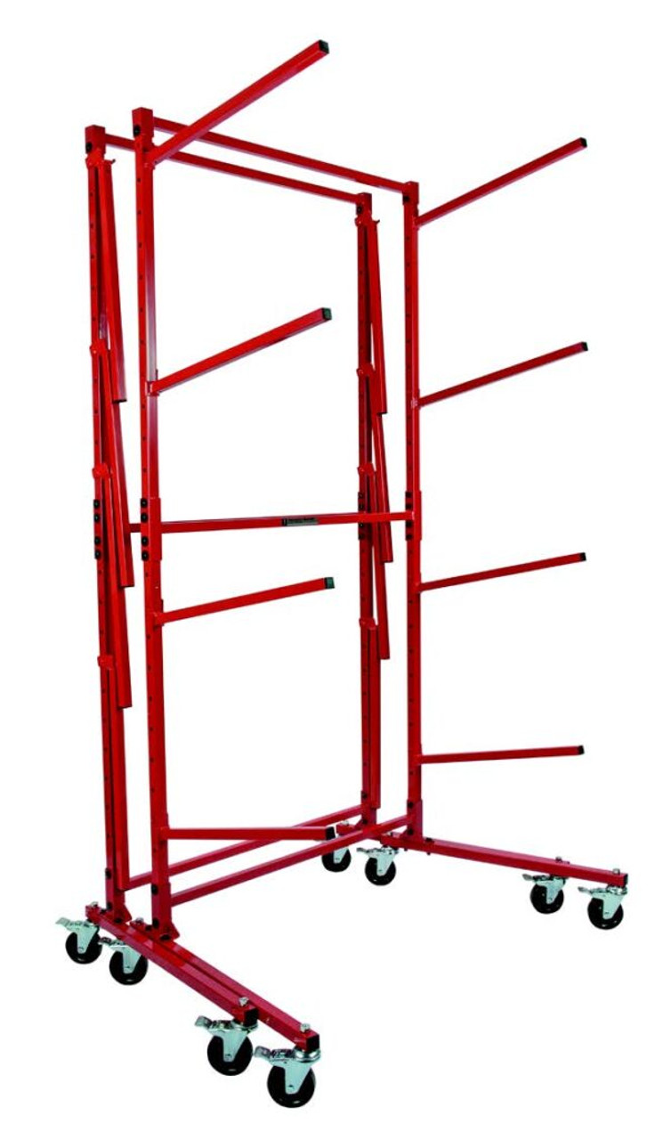 Innovative Single-Sided Mobile Bumper Storage Rack D