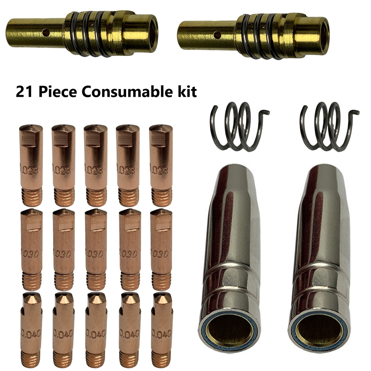 Silicon Bronze Red Handle  MIG Gun-Torch Assembly - Works With Prospot 82-7015 C