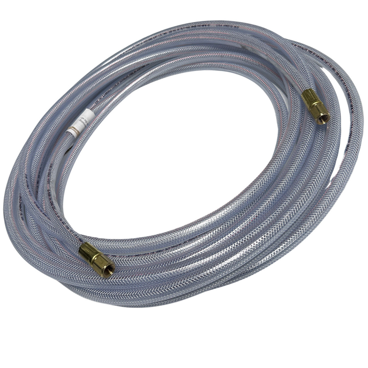 Hutchins 35' x 3/8" Anti-Static Airline 1361-3A-35 -  Collision Paint Booth B