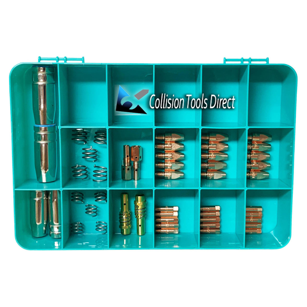 Premium 48 Piece MIG Torch Consumable Kit - Compatible w/ 3 Prospot Torches SA-0555 A