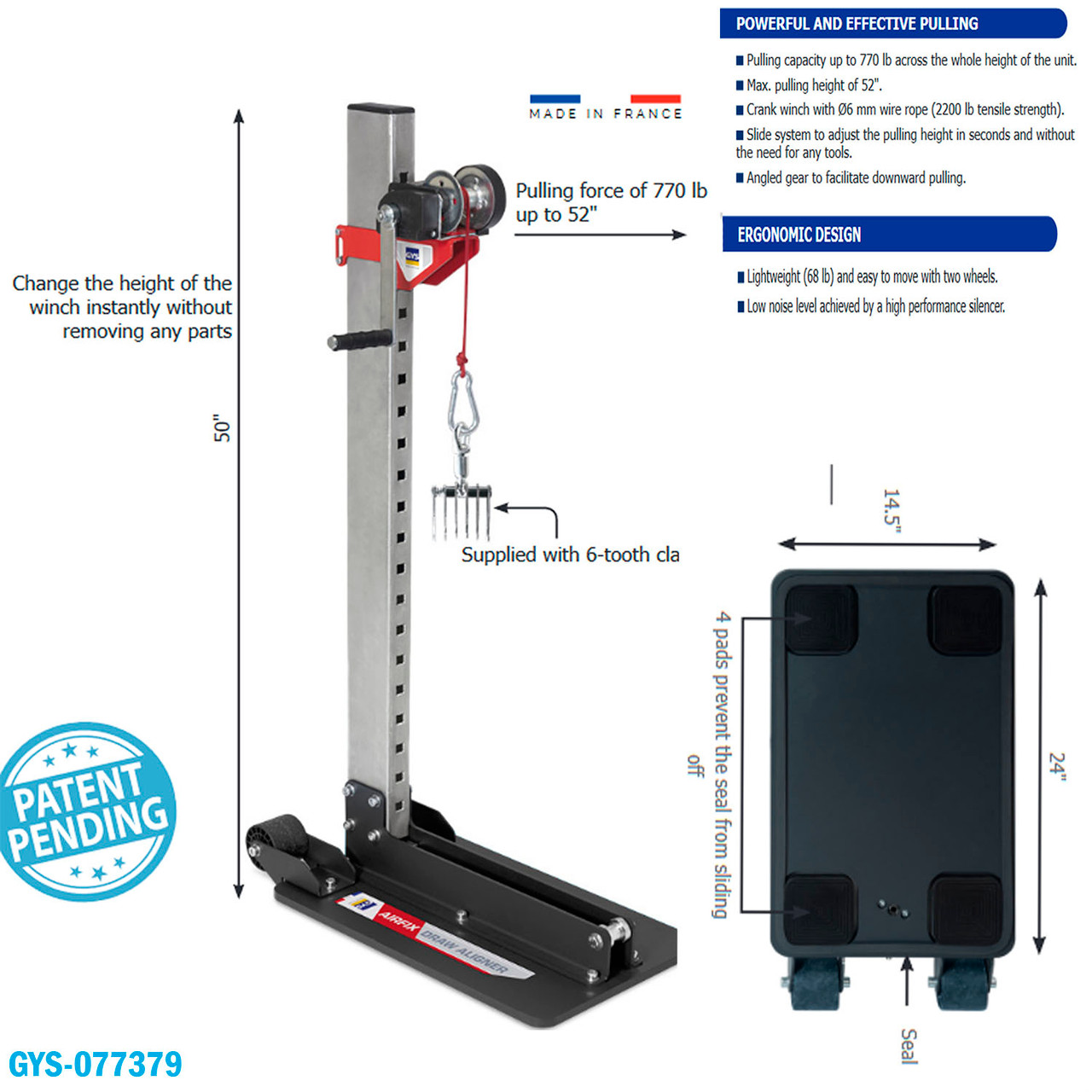 AirFix Draw Aligner - Vacuum Pulling Post J