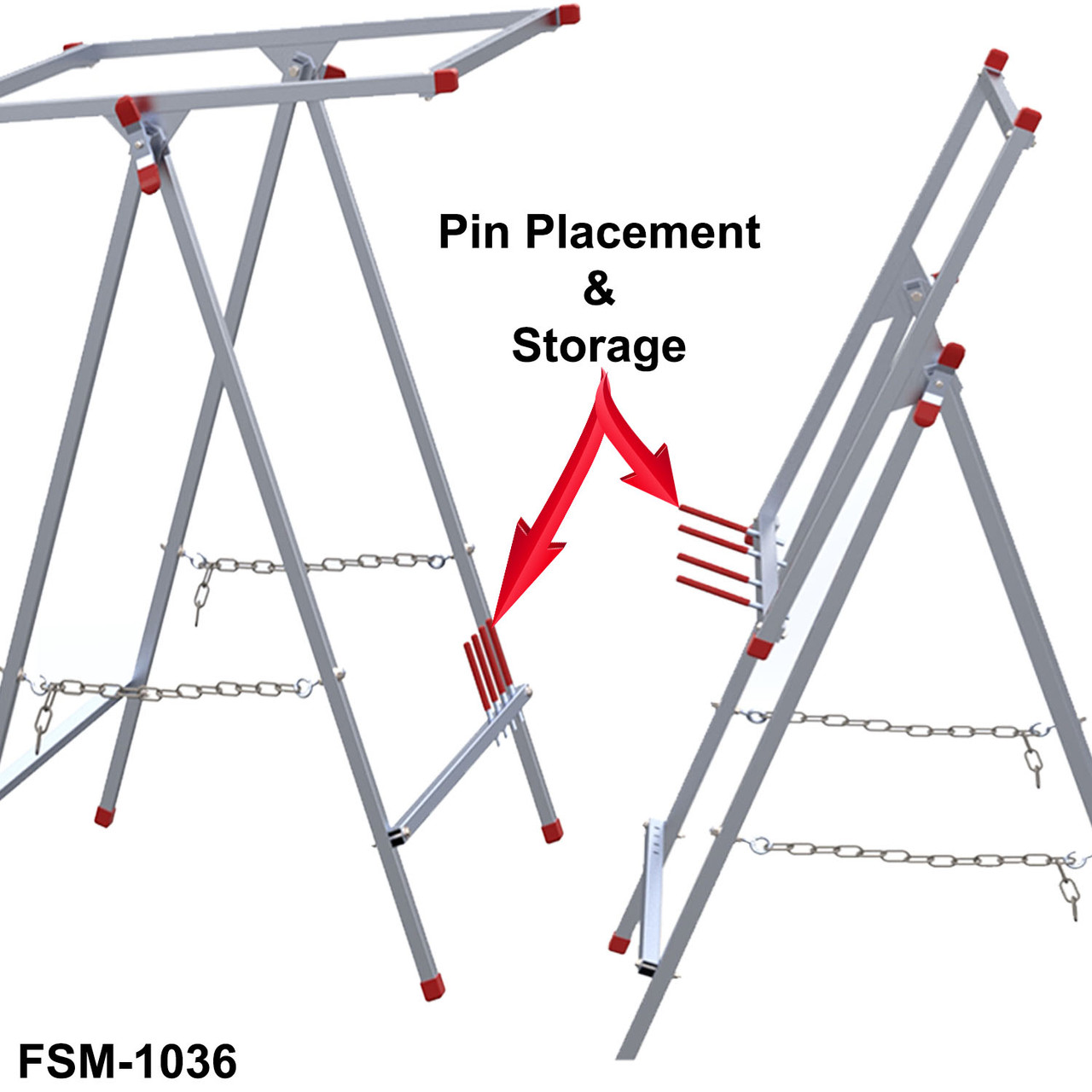 Adjustable Aluminum Tilt Table - Stand F