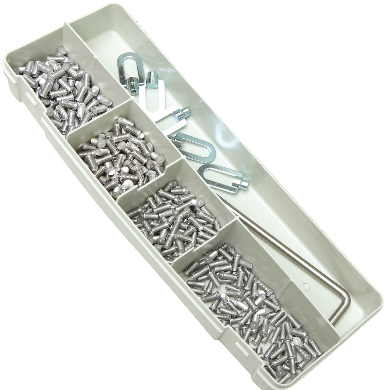 Aluminum Weld Screw Kit - Alu Box Standard - Consumable Box Kit Case  050020 A