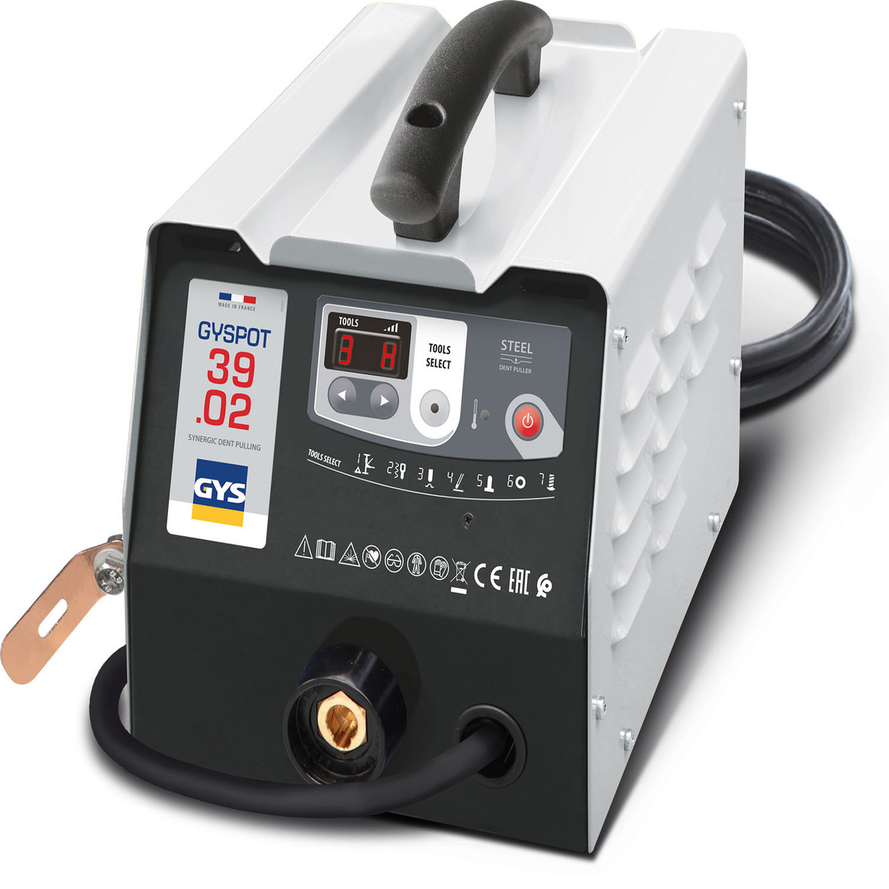 GYSPOT 39.0 2Steel Dent Pulling system - 230V / 3800 amp B