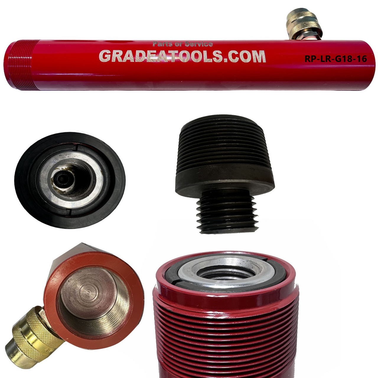 View of Features of Hydraulic Tower Ram Cylinder for Chief EZ-25 Frame machine