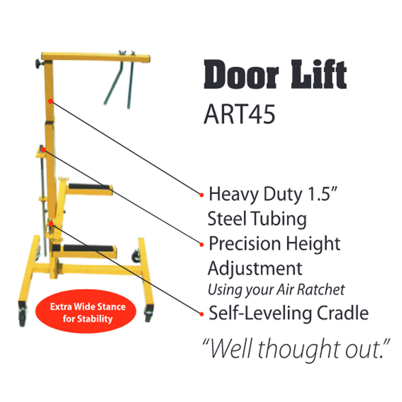 Killer Tools ART45 Heavy Duty Door Lift
