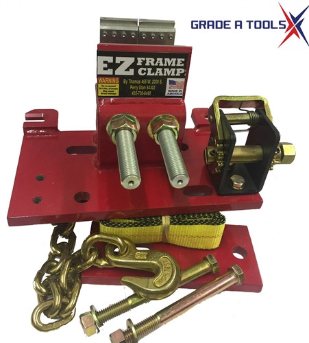 Car O liner frame machine truck and full frame anchoring package works with all car o liner model frame racks T5