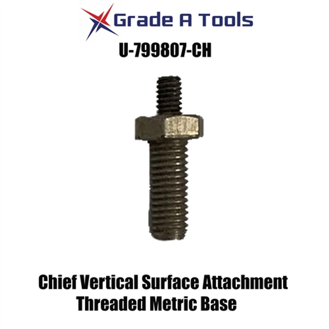 Chief Vertical Surface Attachment - Threaded Base Metric M6 - Used 799807