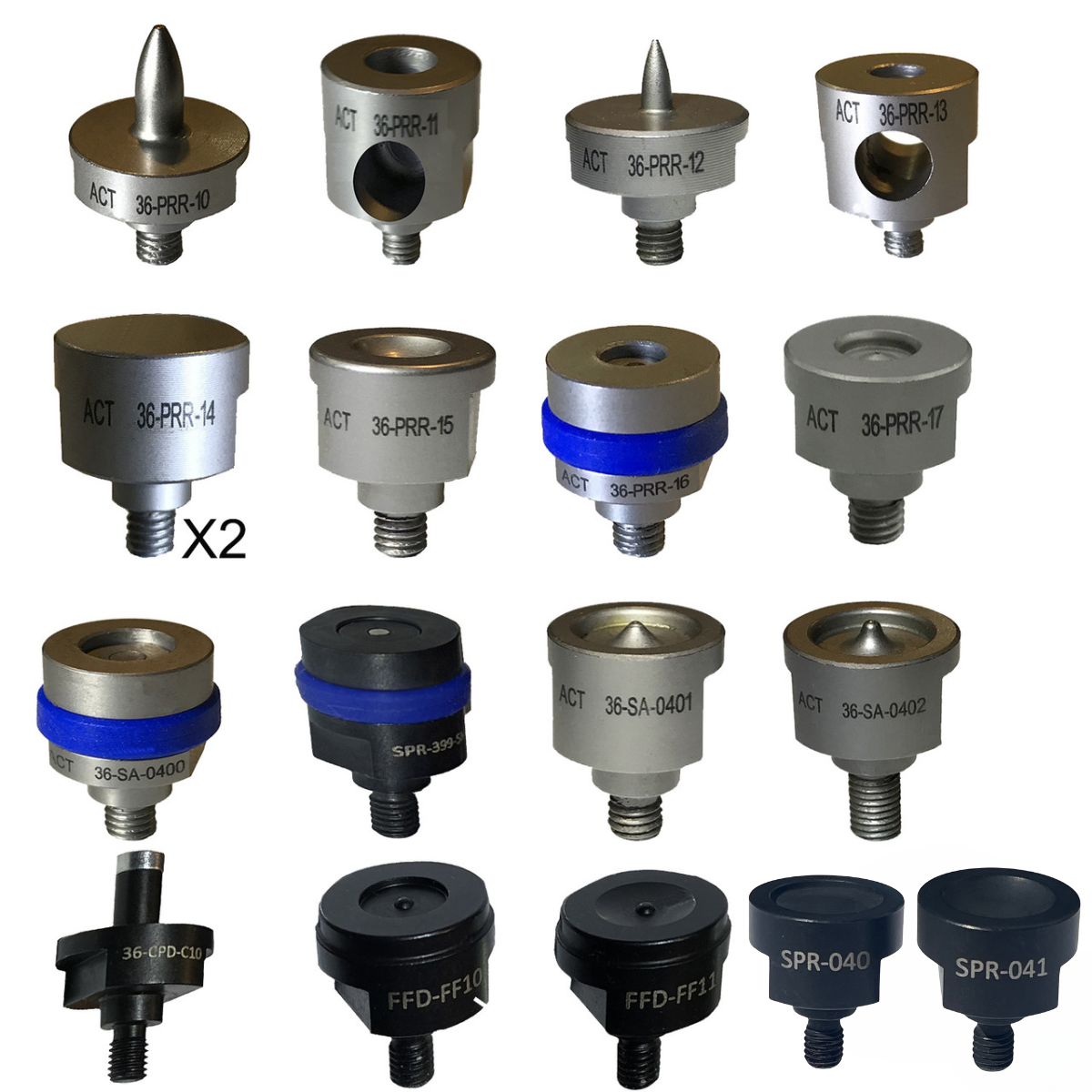 SPR-12 Aluminum Self-Piercing Rivet Gun - ACL-36061- rivet die set