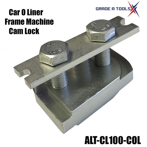 Car O Liner Frame Machine Anchoring clamp Cam Locks, for bench Rack, Quick 42, speed, mark4, mark5 frame racks P3