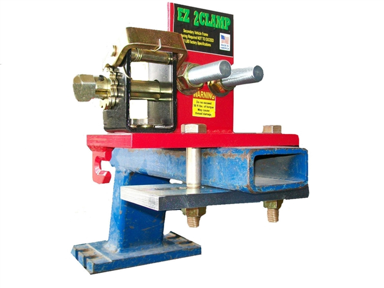 Car O liner frame machine Anchoring Package with extra tall stands that help reach high lifted trucks and full frame N6