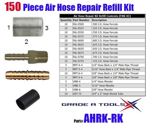 AHRK-RK Refill Kit for Air Hose Repair